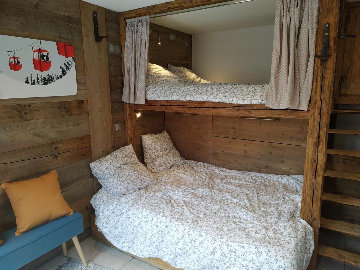 Le Montana - Studio Rue Du Centre - Cosy Et Montagnard - Navette Ле-Гет Экстерьер фото