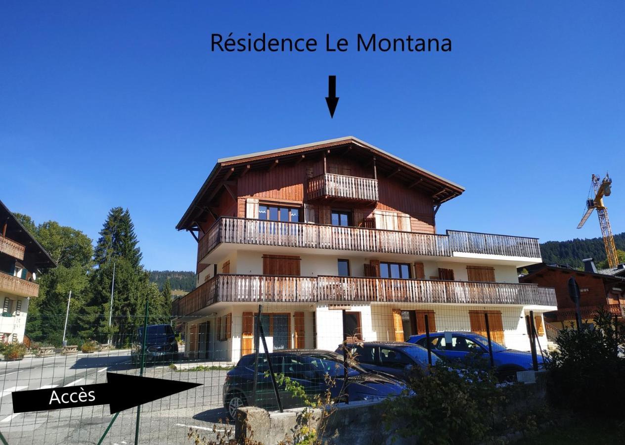 Le Montana - Studio Rue Du Centre - Cosy Et Montagnard - Navette Ле-Гет Экстерьер фото