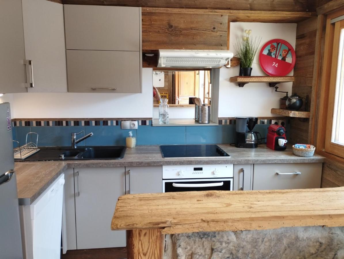 Le Montana - Studio Rue Du Centre - Cosy Et Montagnard - Navette Ле-Гет Экстерьер фото